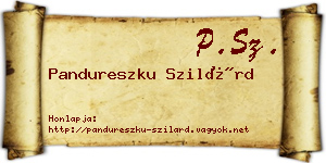 Pandureszku Szilárd névjegykártya